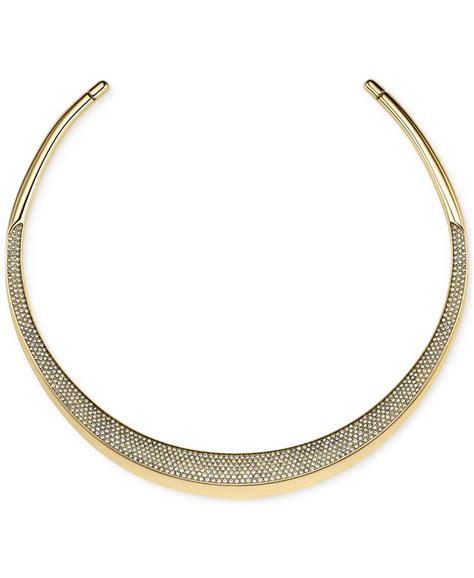 michael kors gold choker|Michael Kors Gold Choker Fashion Necklaces & Pendants.